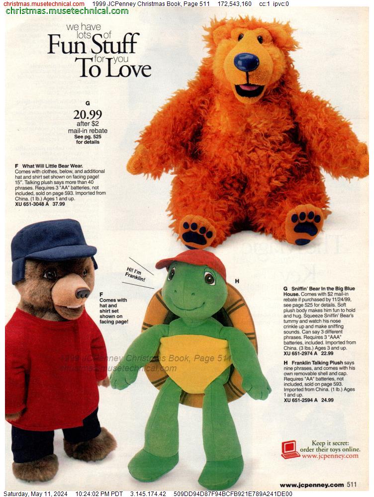 1999 JCPenney Christmas Book, Page 511