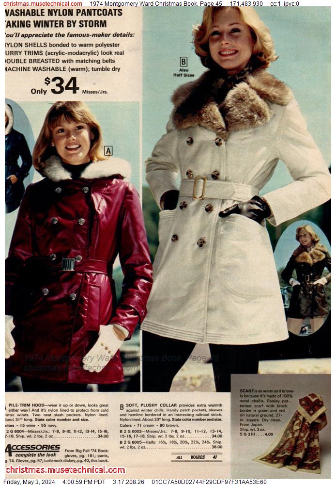 1974 Montgomery Ward Christmas Book, Page 45