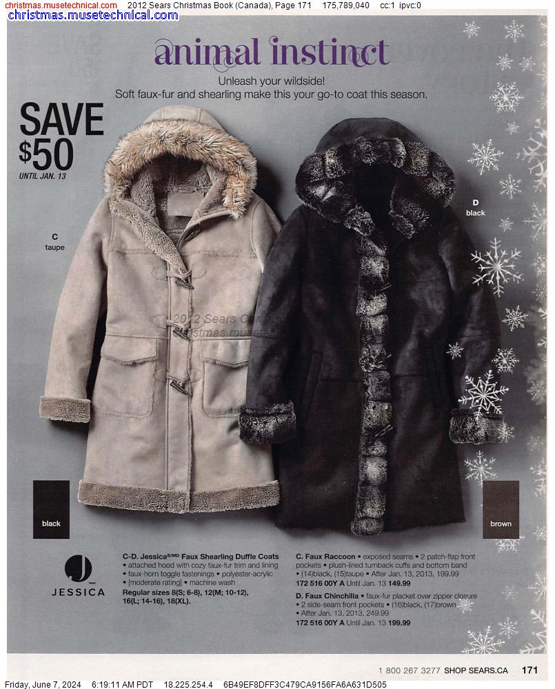 2012 Sears Christmas Book (Canada), Page 171