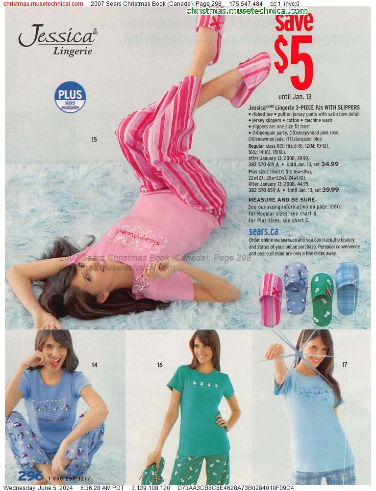 2007 Sears Christmas Book (Canada), Page 298