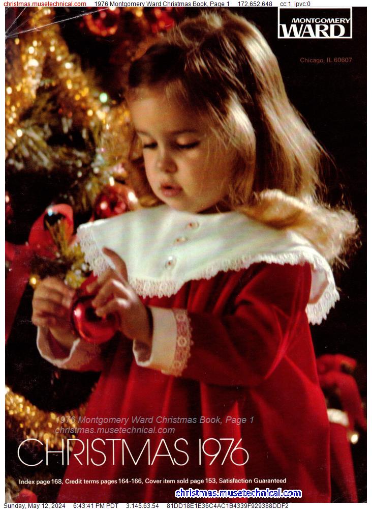 1976 Montgomery Ward Christmas Book, Page 1