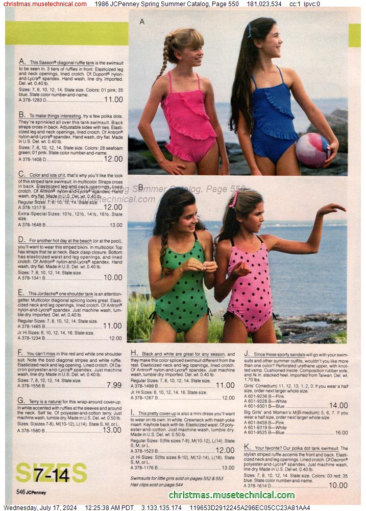 1986 JCPenney Spring Summer Catalog, Page 550
