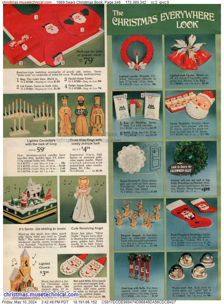 1969 Sears Christmas Book, Page 346