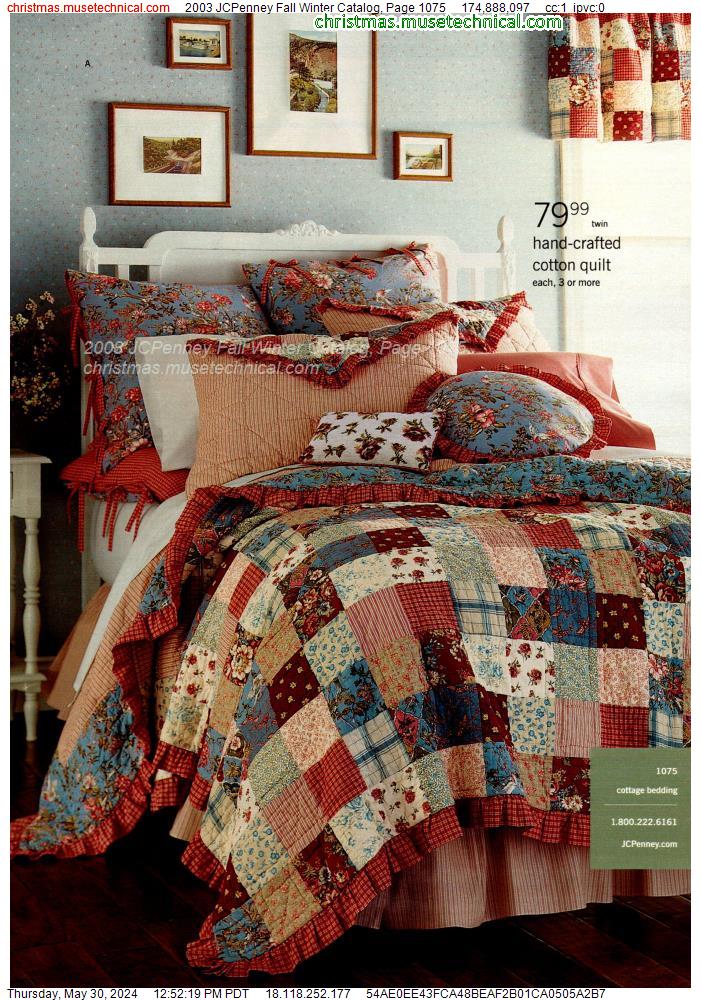 2003 JCPenney Fall Winter Catalog, Page 1075