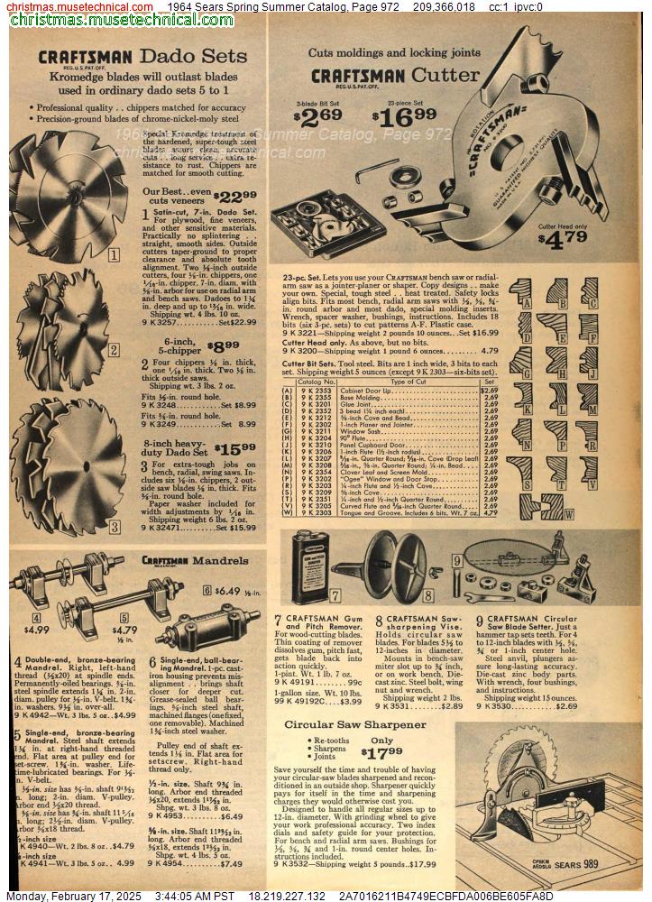 1964 Sears Spring Summer Catalog, Page 972