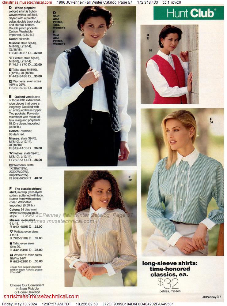 1996 JCPenney Fall Winter Catalog, Page 57