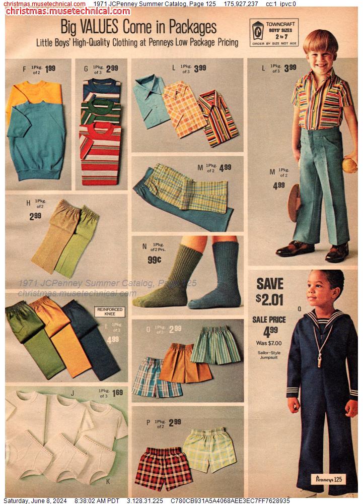 1971 JCPenney Summer Catalog, Page 125