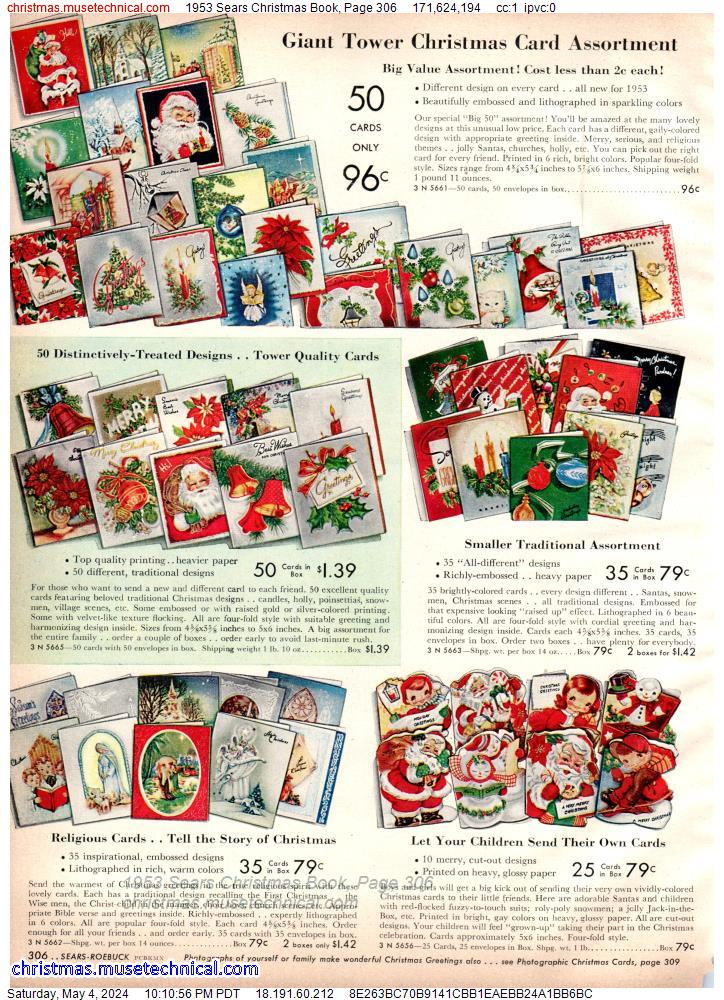 1953 Sears Christmas Book, Page 306