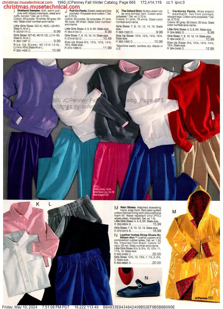 1990 JCPenney Fall Winter Catalog, Page 665