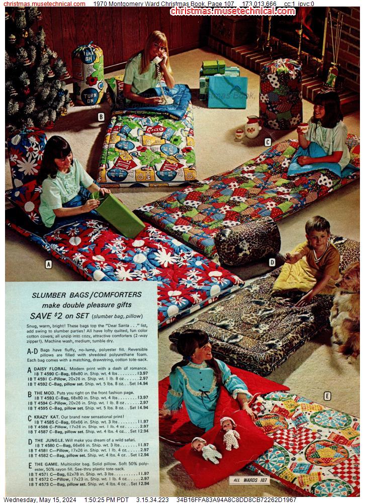 1970 Montgomery Ward Christmas Book, Page 107