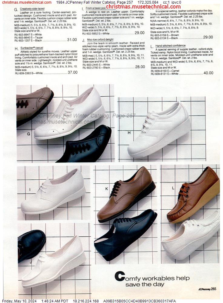 1984 JCPenney Fall Winter Catalog, Page 257