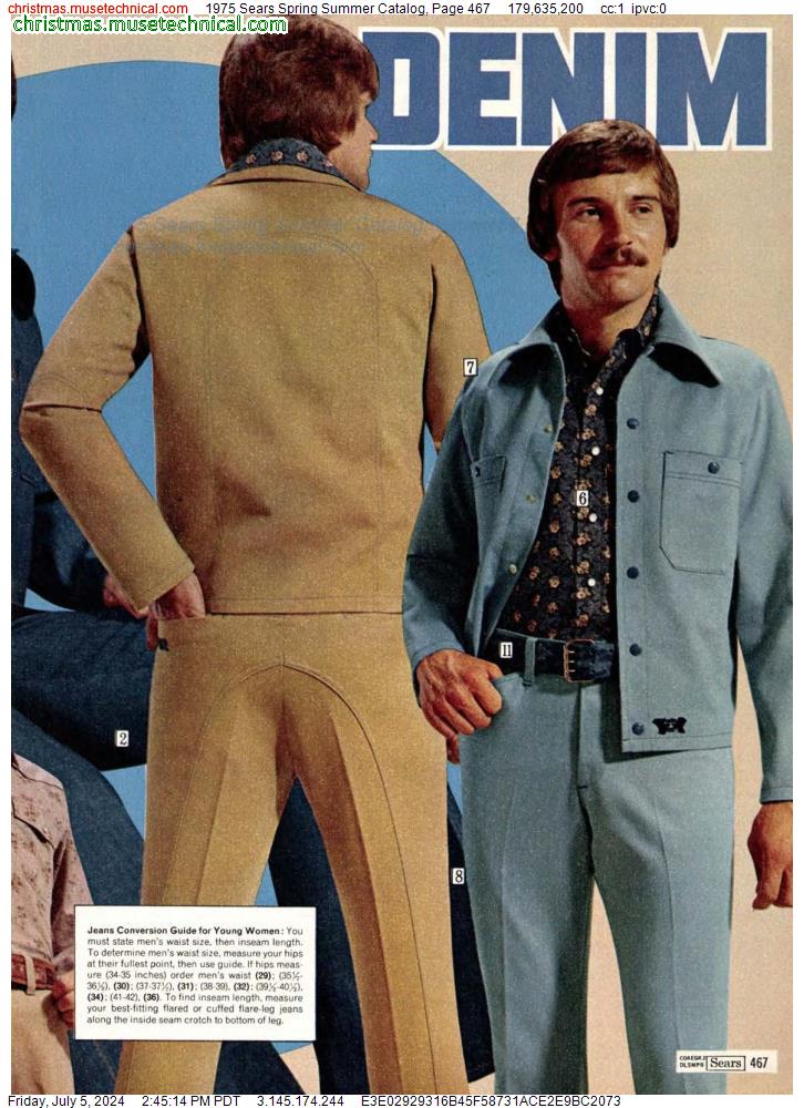 1975 Sears Spring Summer Catalog, Page 467