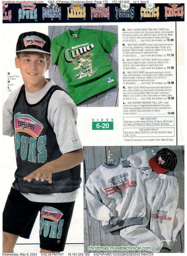 1992 JCPenney Christmas Book, Page 179