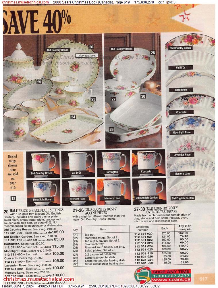 2000 Sears Christmas Book (Canada), Page 619