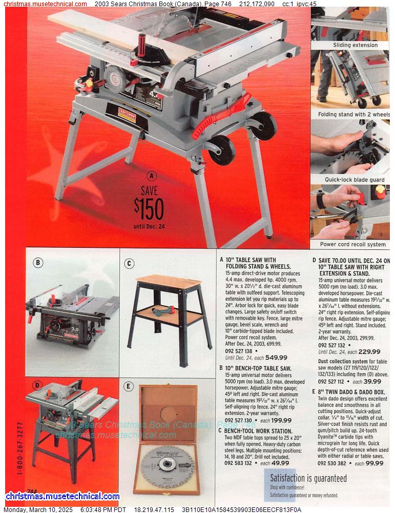 2003 Sears Christmas Book (Canada), Page 746