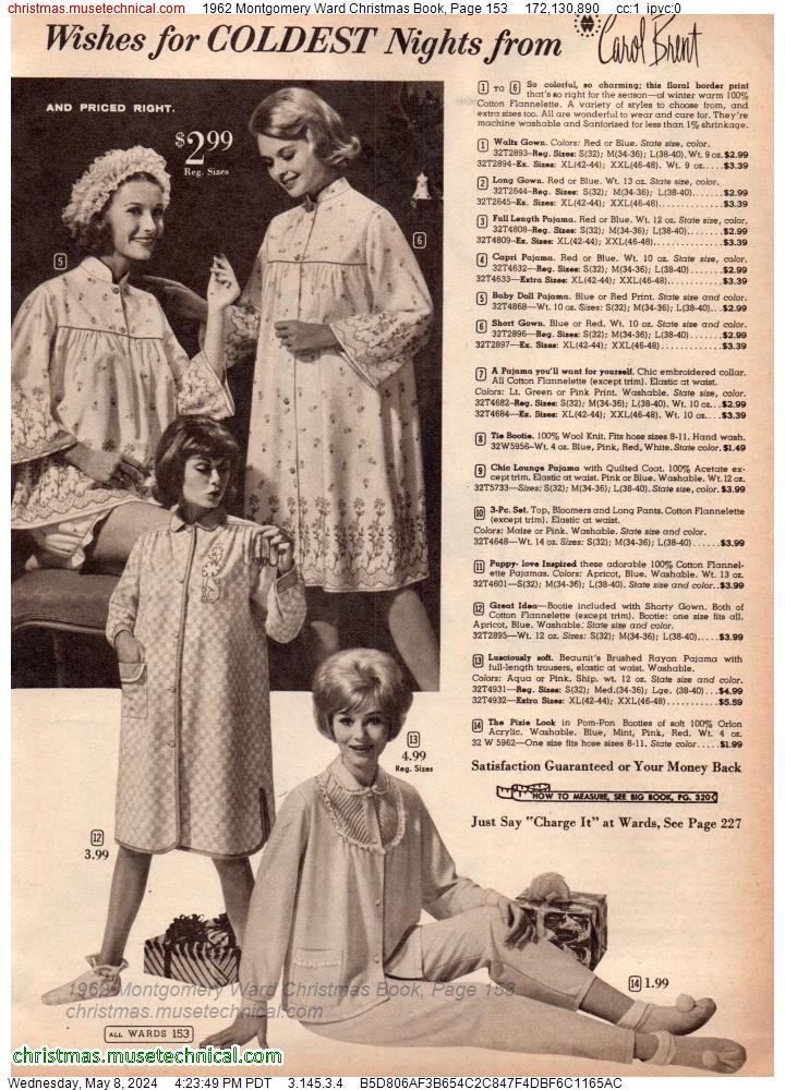 1962 Montgomery Ward Christmas Book, Page 153