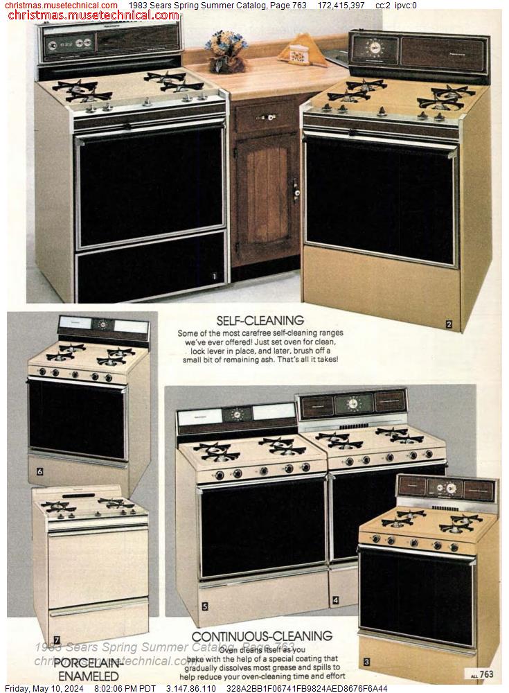1983 Sears Spring Summer Catalog, Page 763