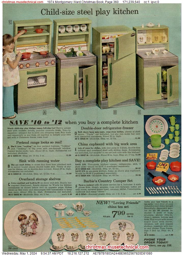 1974 Montgomery Ward Christmas Book, Page 360