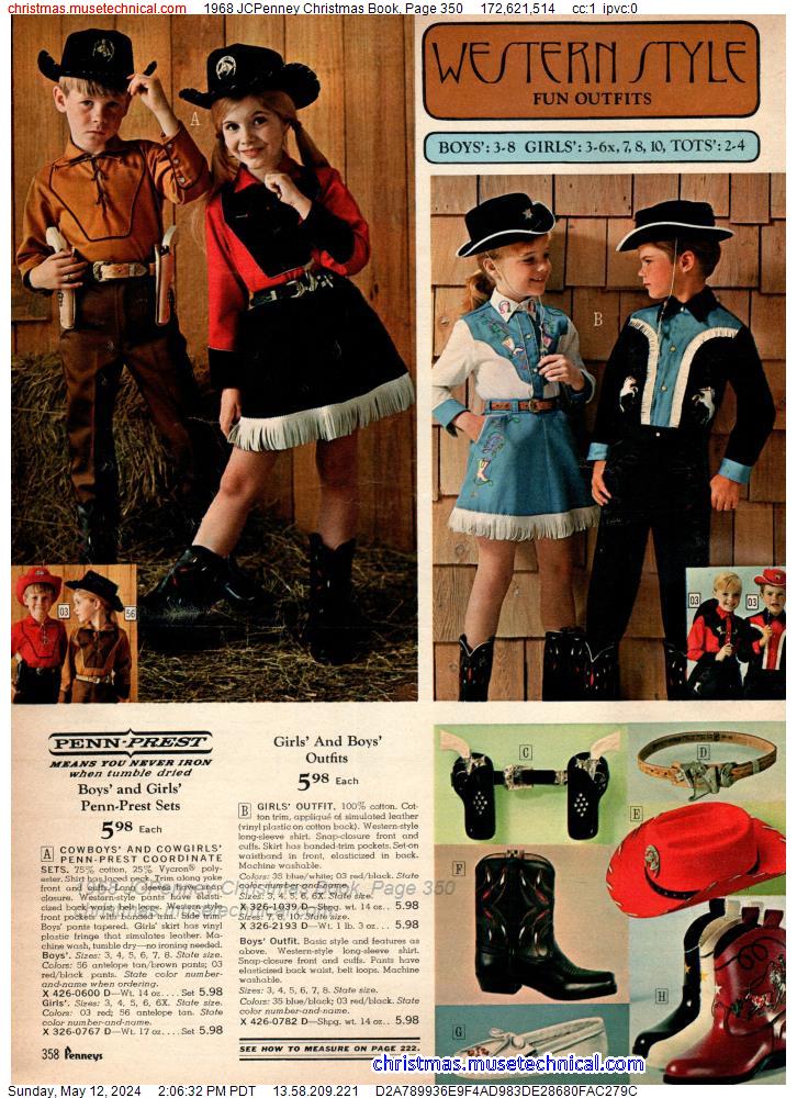 1968 JCPenney Christmas Book, Page 350