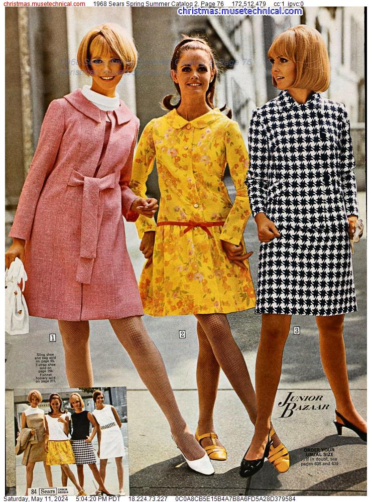 1968 Sears Spring Summer Catalog 2, Page 76
