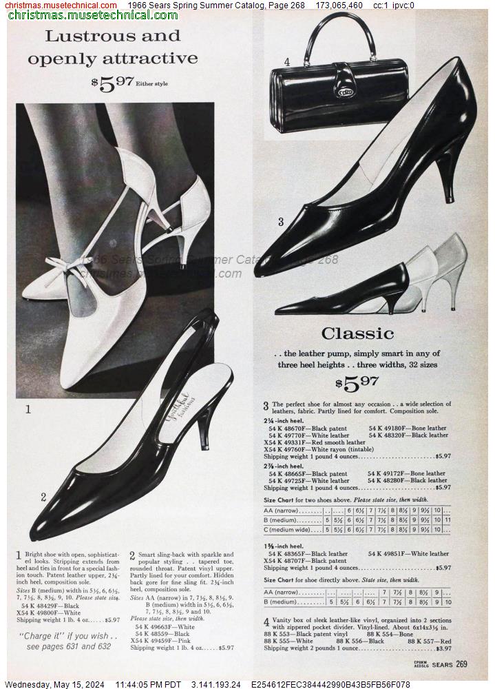 1966 Sears Spring Summer Catalog, Page 268