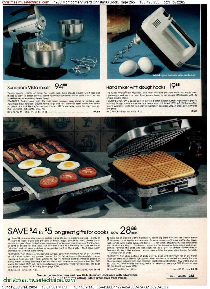 1980 Montgomery Ward Christmas Book, Page 265