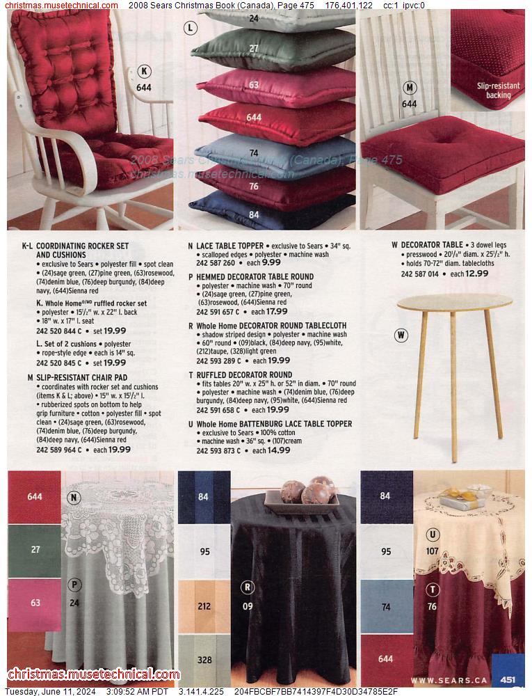 2008 Sears Christmas Book (Canada), Page 475