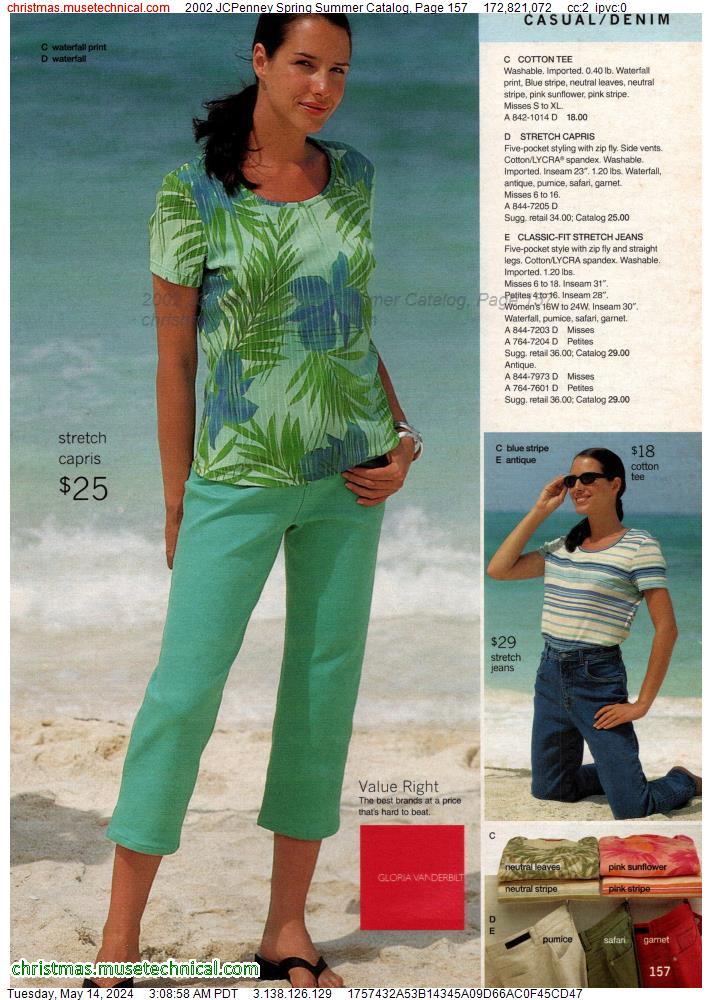 2002 JCPenney Spring Summer Catalog, Page 157