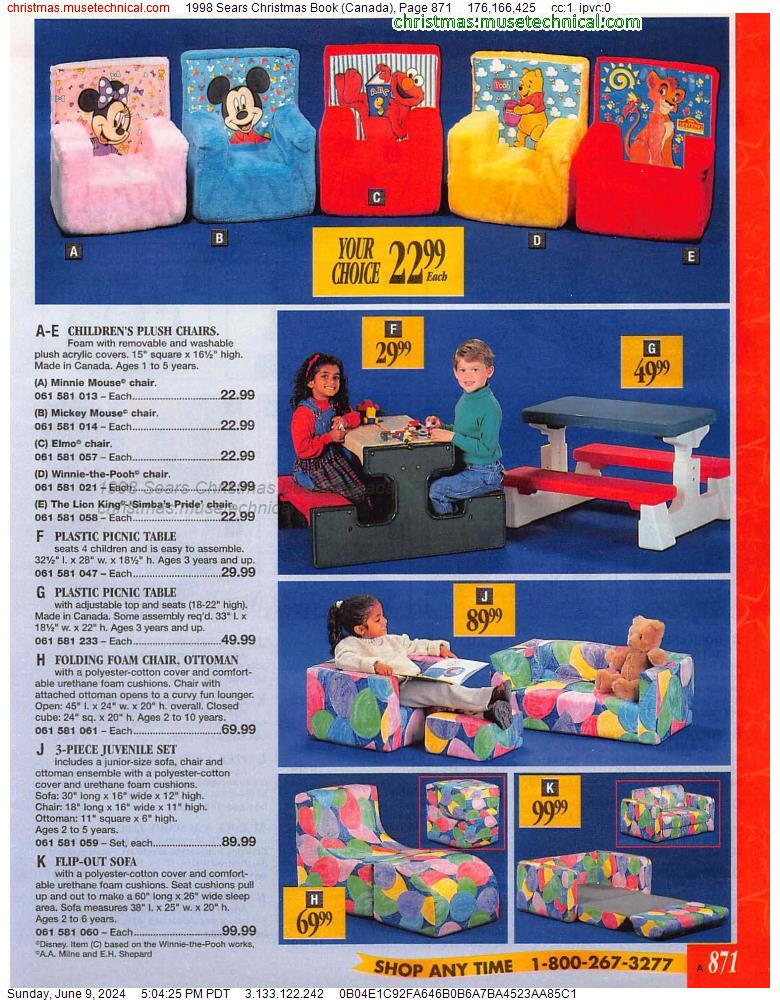 1998 Sears Christmas Book (Canada), Page 871