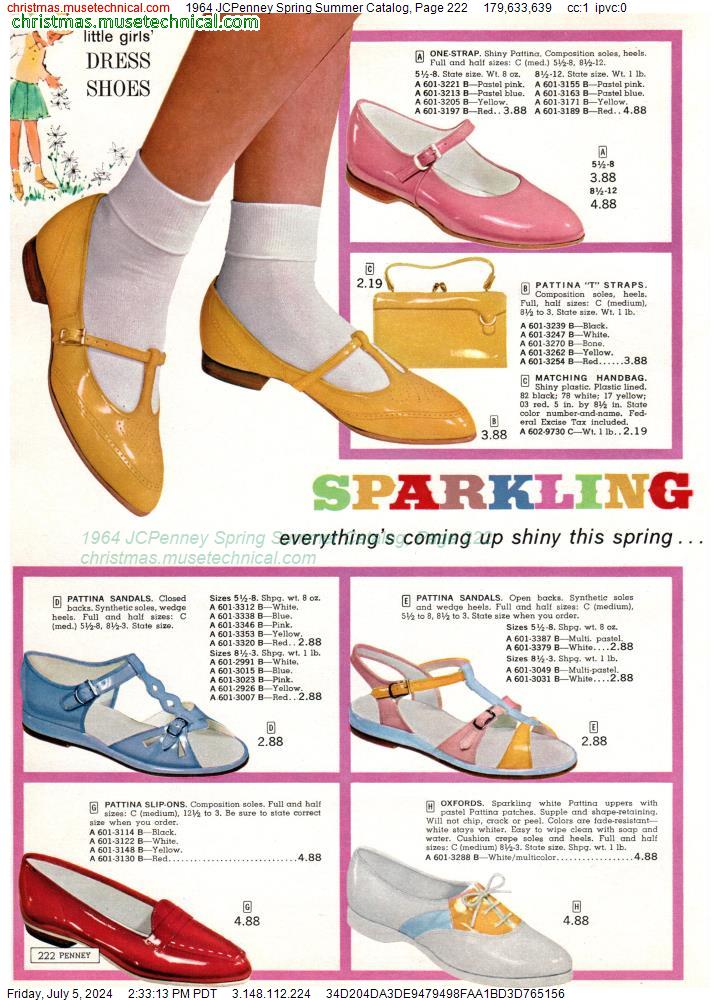 1964 JCPenney Spring Summer Catalog, Page 222