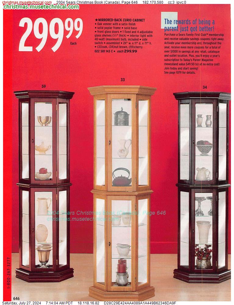 2004 Sears Christmas Book (Canada), Page 646