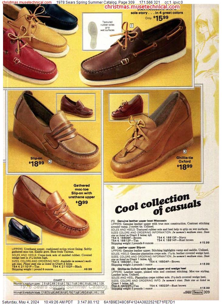 1978 Sears Spring Summer Catalog, Page 309