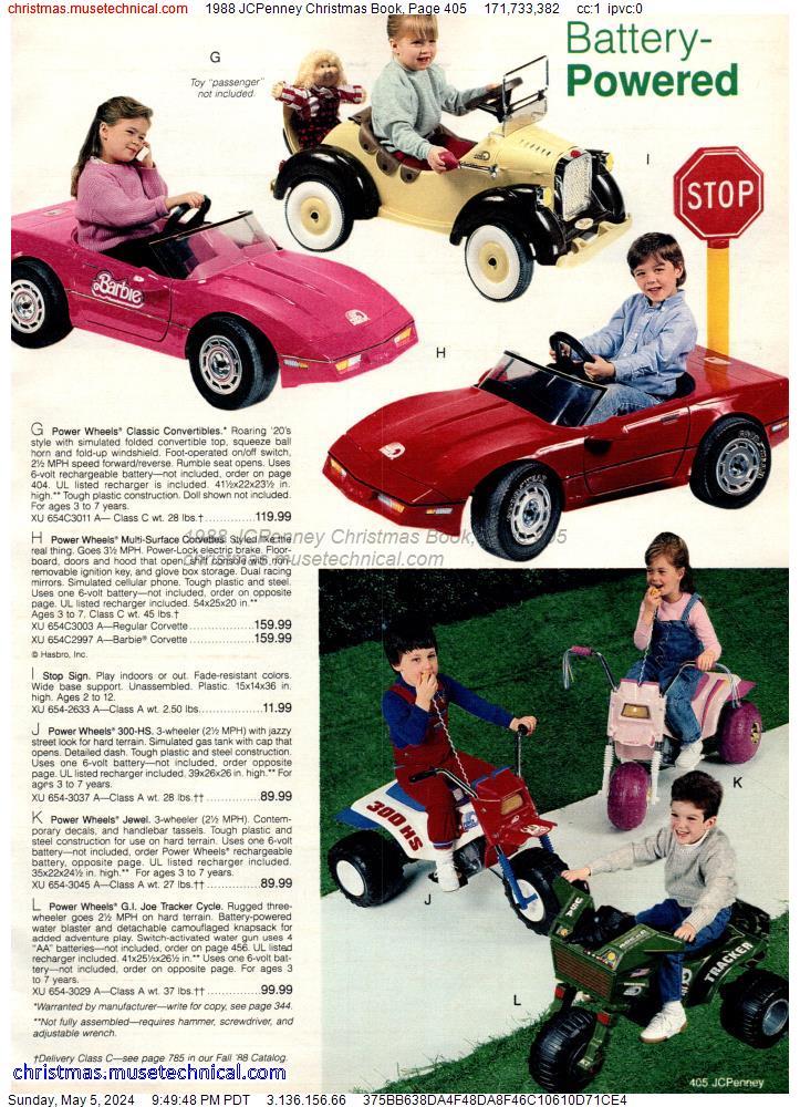 1988 JCPenney Christmas Book, Page 405