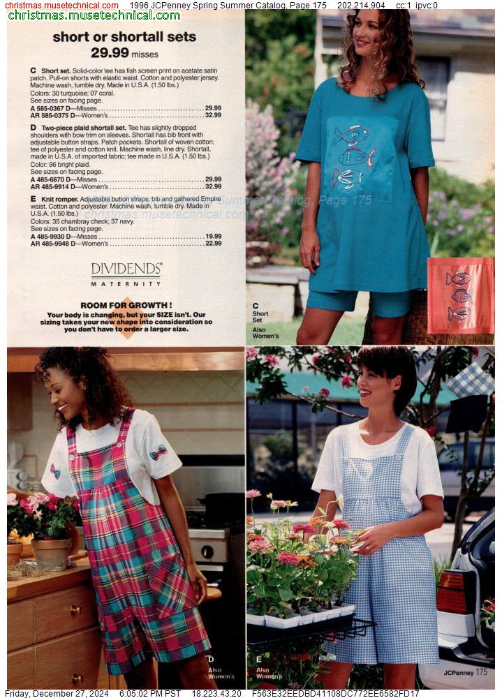 1996 JCPenney Spring Summer Catalog, Page 175