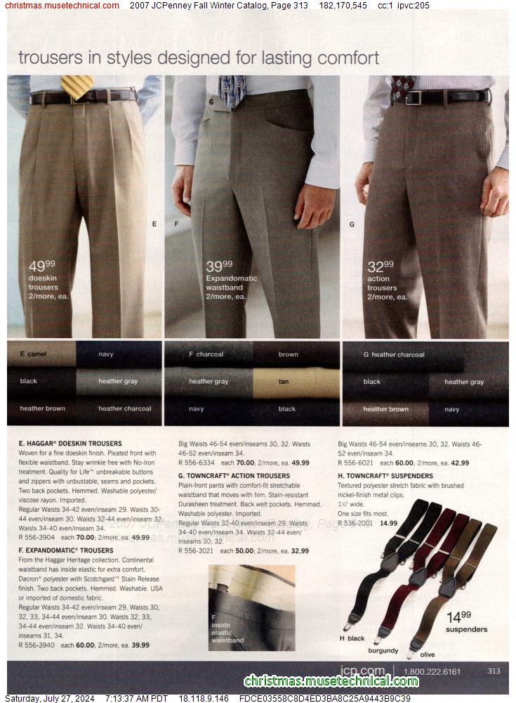 2007 JCPenney Fall Winter Catalog, Page 313