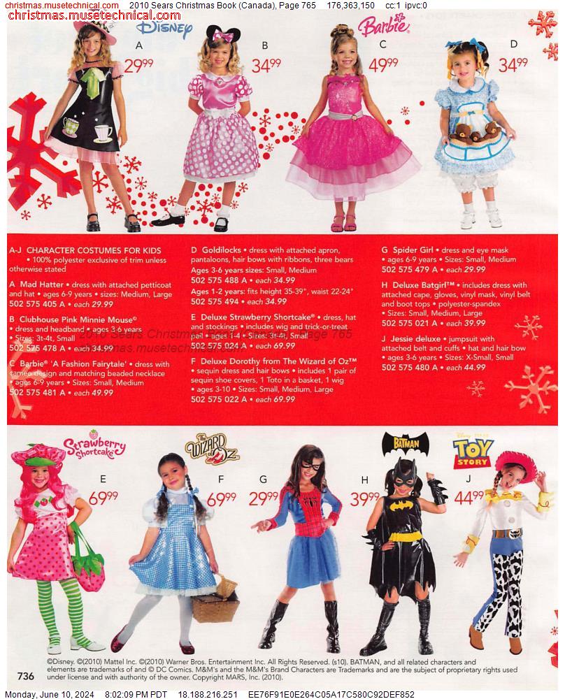 2010 Sears Christmas Book (Canada), Page 765