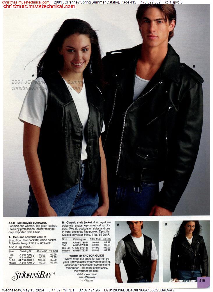 2001 JCPenney Spring Summer Catalog, Page 415