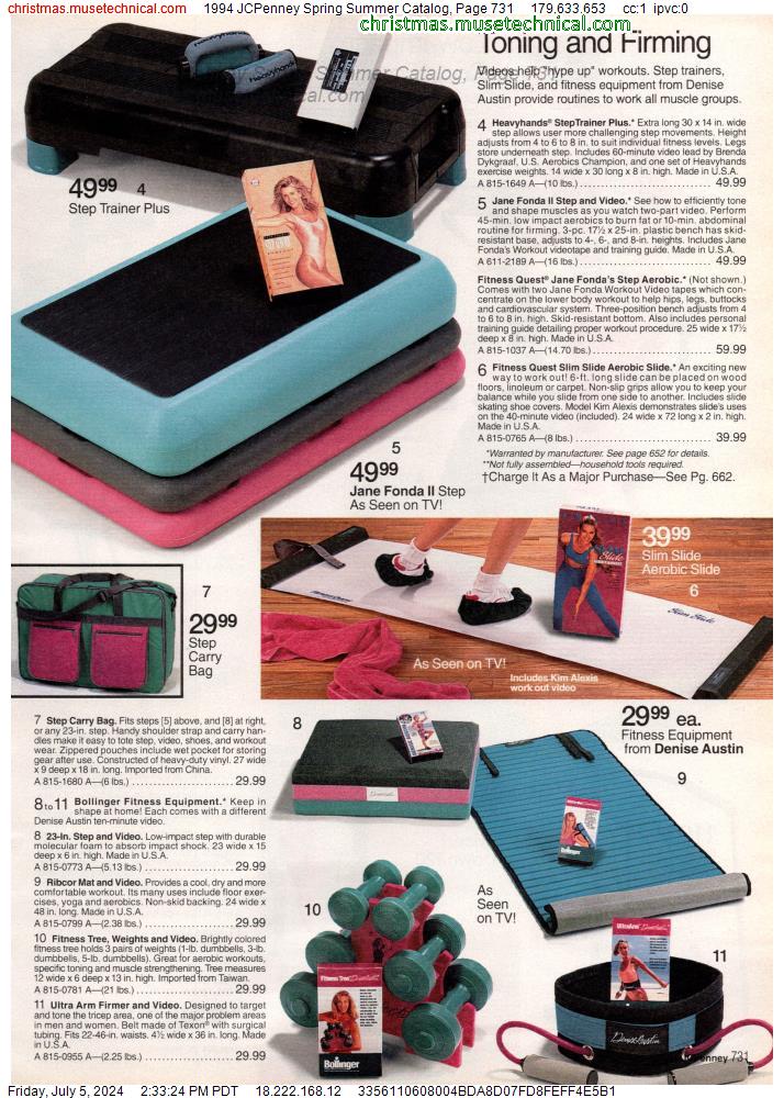 1994 JCPenney Spring Summer Catalog, Page 731