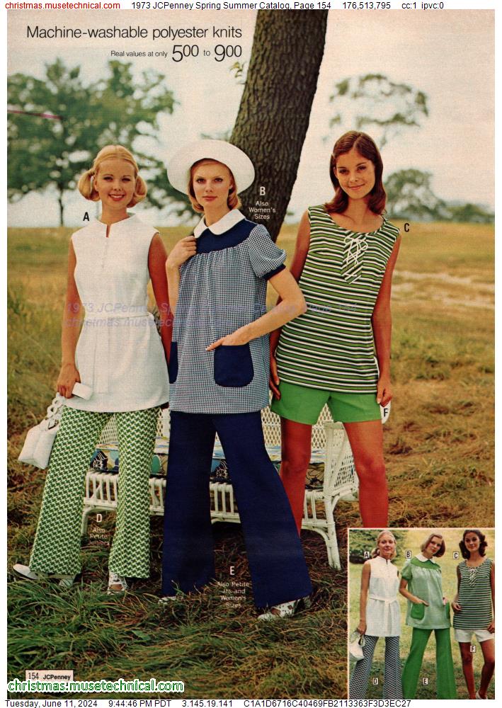 1973 JCPenney Spring Summer Catalog, Page 154