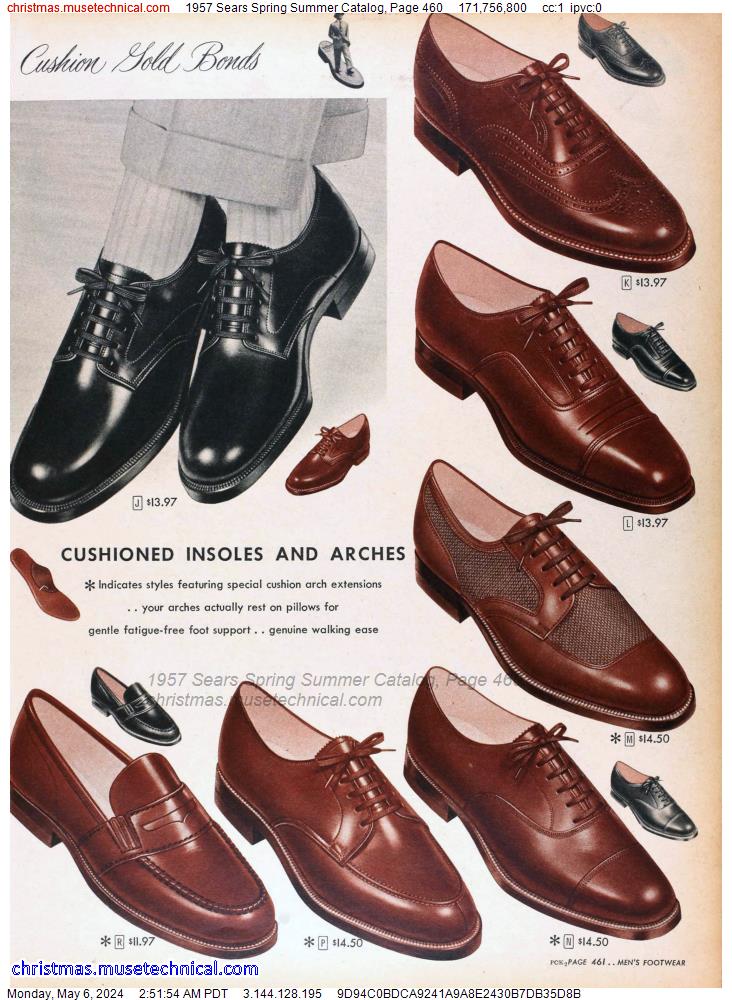 1957 Sears Spring Summer Catalog, Page 460