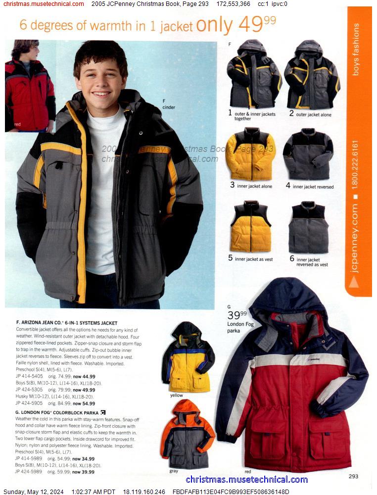 2005 JCPenney Christmas Book, Page 293