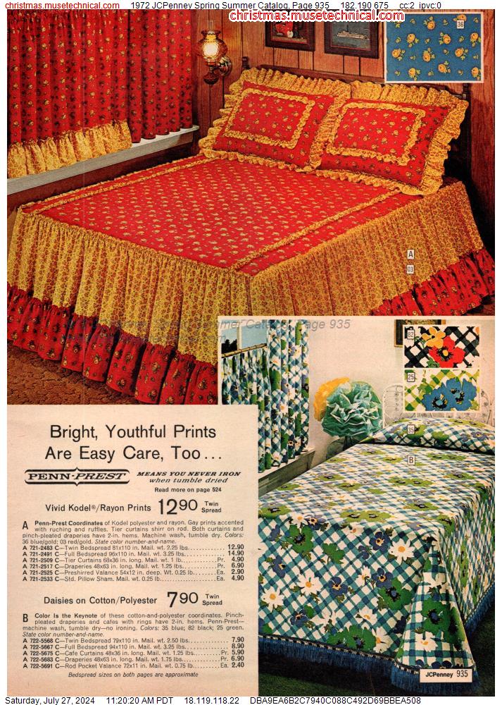 1972 JCPenney Spring Summer Catalog, Page 935