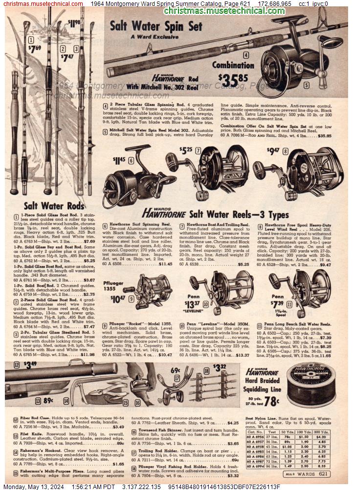 1964 Montgomery Ward Spring Summer Catalog, Page 621
