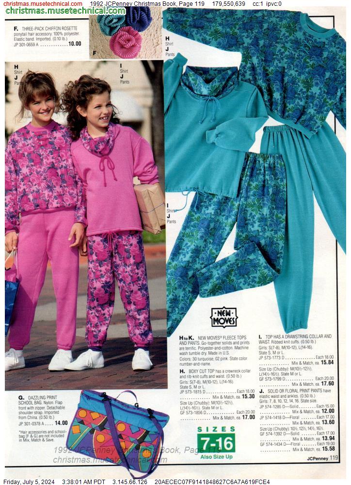 1992 JCPenney Christmas Book, Page 119