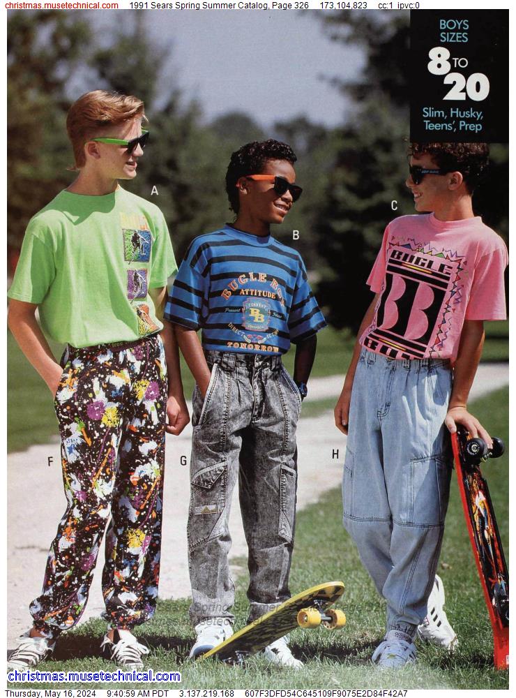 1991 Sears Spring Summer Catalog, Page 326