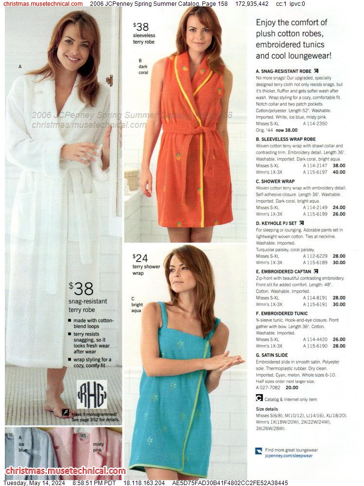 2006 JCPenney Spring Summer Catalog, Page 158