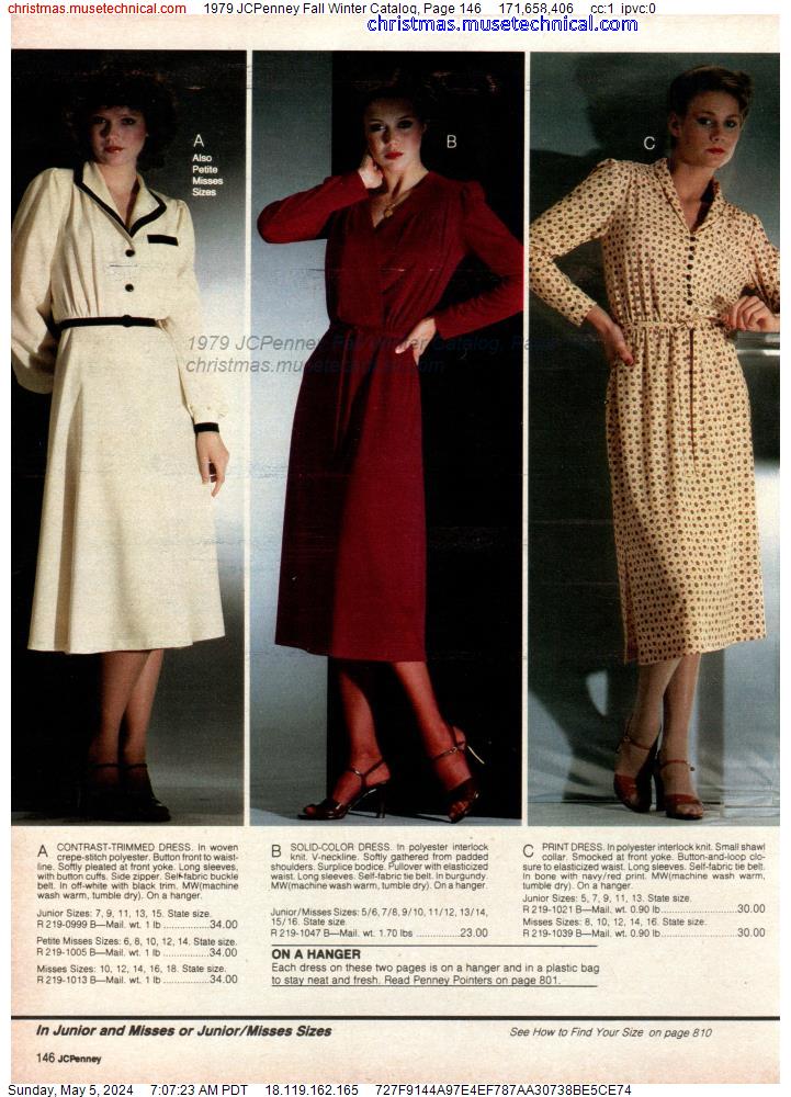 1979 JCPenney Fall Winter Catalog, Page 146