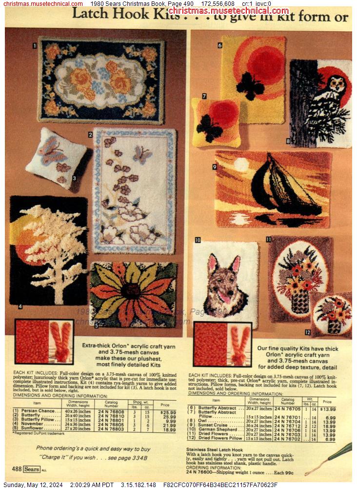 1980 Sears Christmas Book, Page 490