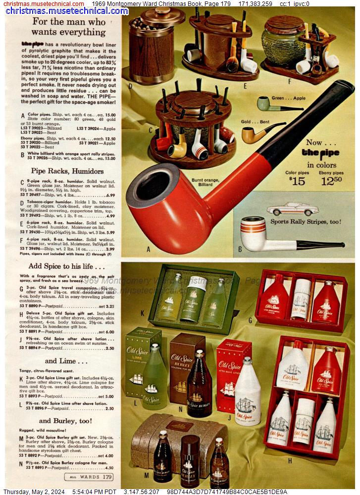 1969 Montgomery Ward Christmas Book, Page 179
