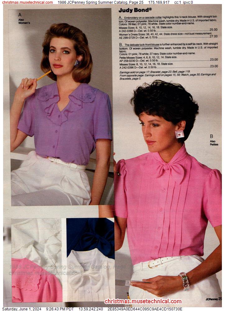 1986 JCPenney Spring Summer Catalog, Page 25